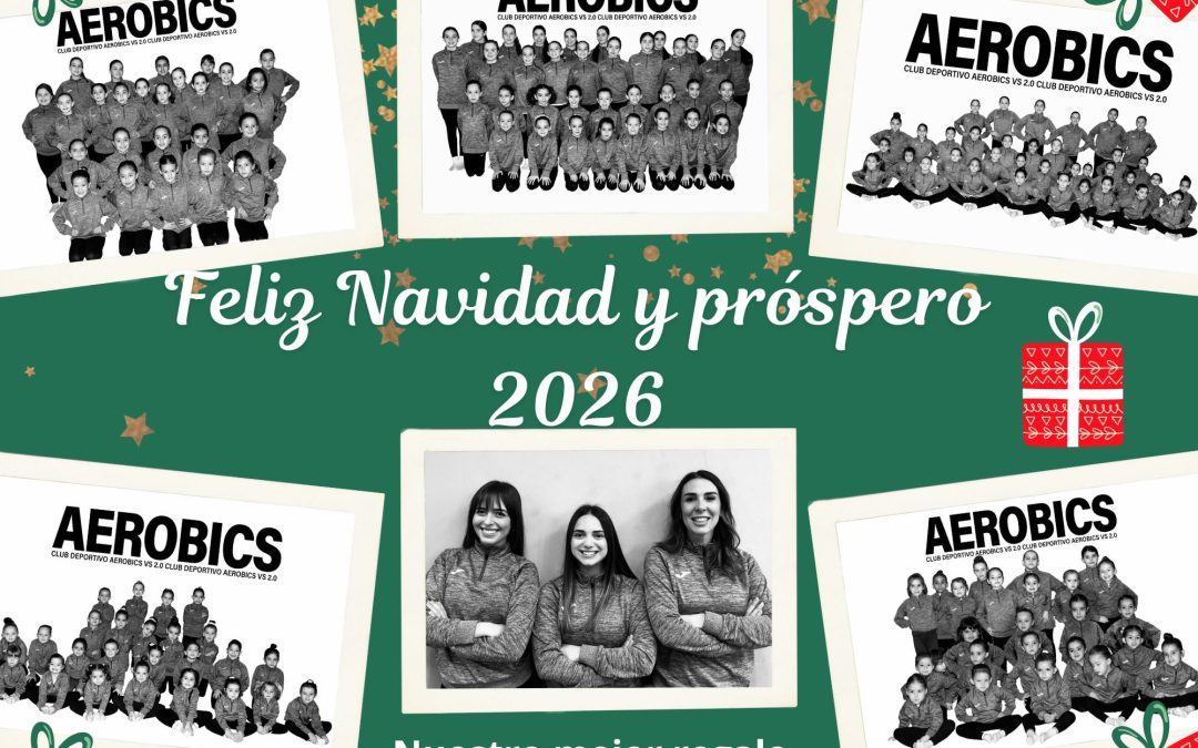 El Club Aerobics VS 2.0 celebra su Gala de Navidad en Puertollano con gran participación