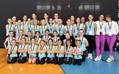 ‘Aerobics VS 2.0’ de Puertollano brilla en ‘Aerogym Open Cup’ con dos oros y tres platas